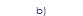 b)